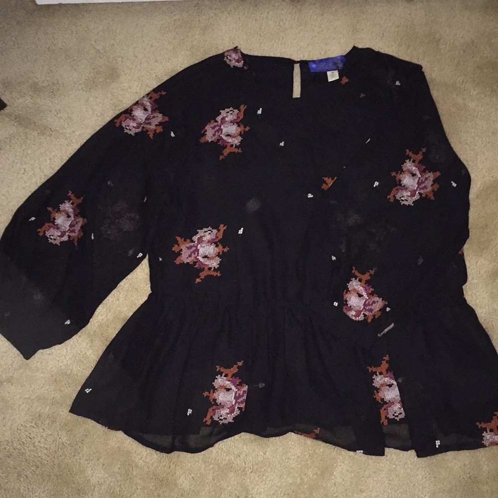 Peplum top
